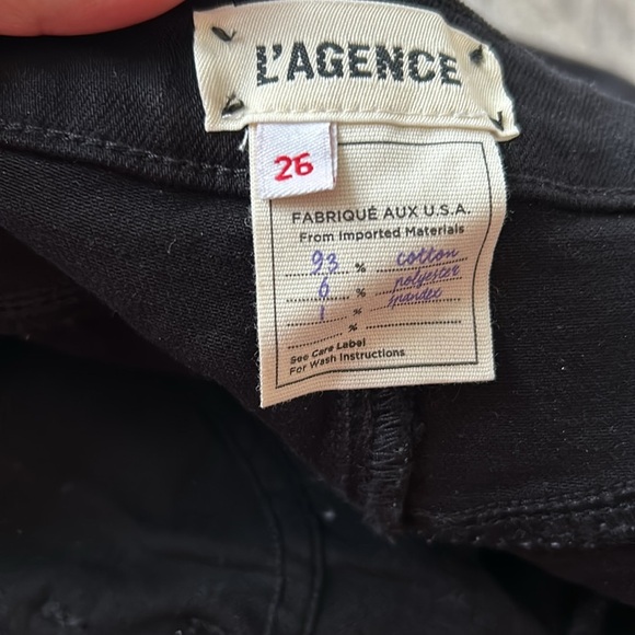 L'agence Kendra Crop Flare Jeans - Picture 4 of 7